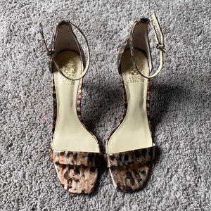 Patterned Vince Camuto high heels